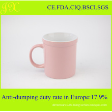 Color Glazed Ceramic Coffee Mugs